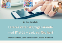 Ny handbok för lärares vetenskapliga lärande