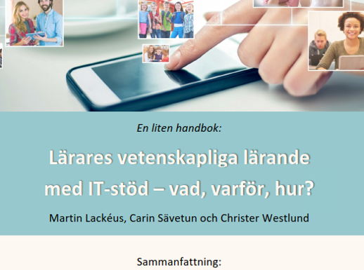 Ny handbok för lärares vetenskapliga lärande